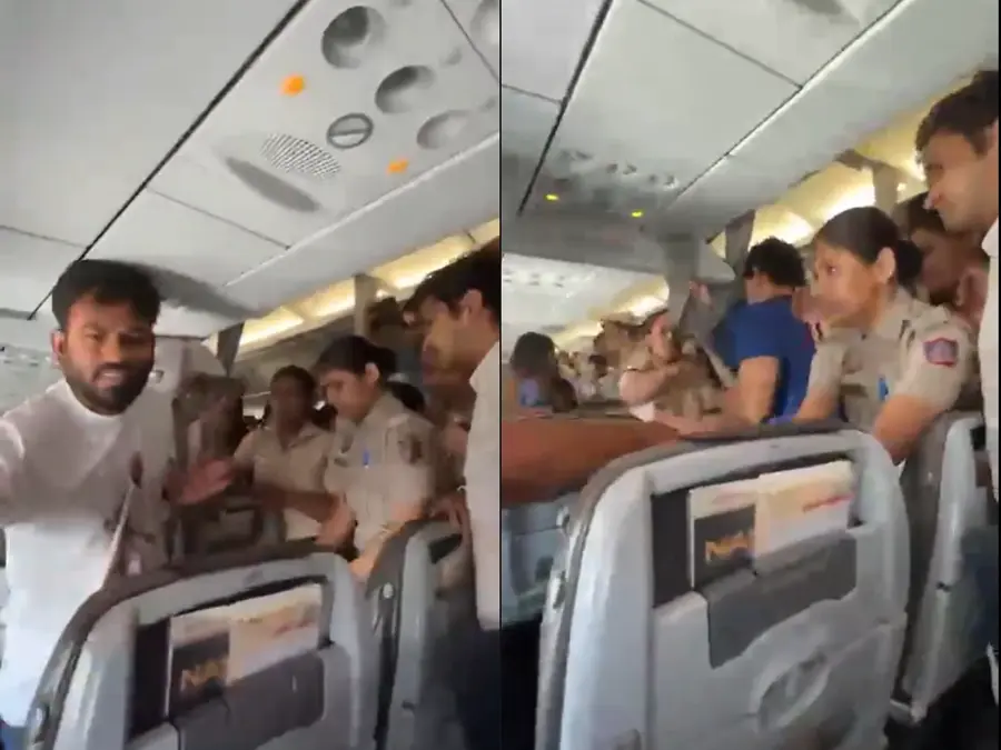 'Even Indira Gandhi didn't do this': Abhijeet Dipke, Saurav Das and Ashutosh Ranka detained from inside their flight | Watch video
