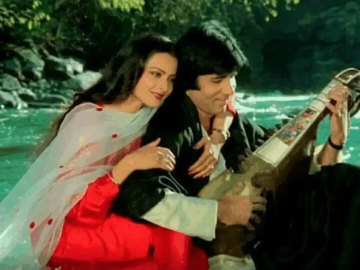 Amitabh Bachchan and Rekha