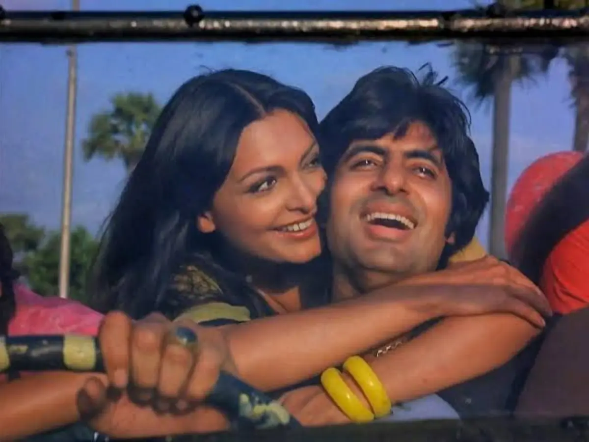 Amitabh Bachchan and Parveen Babi
