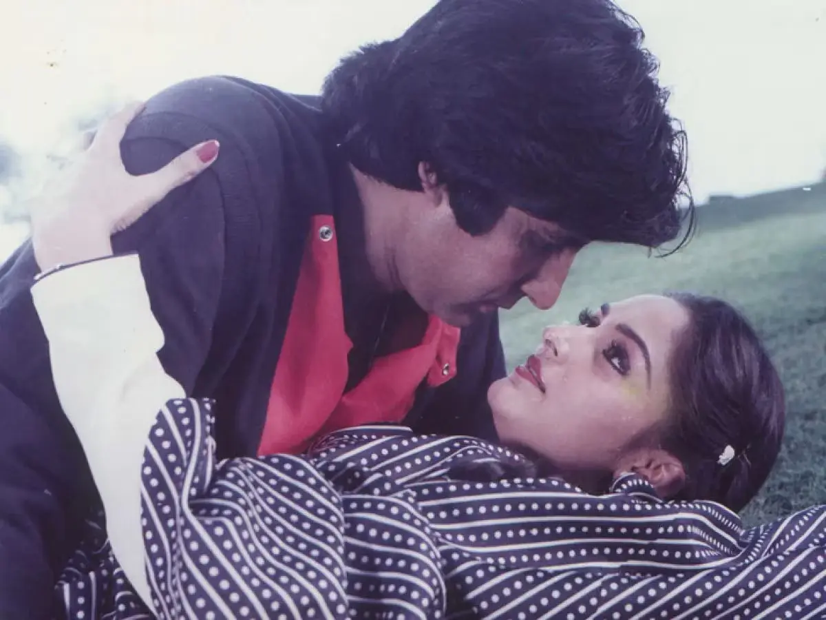 Amitabh Bachchan and Jaya Prada