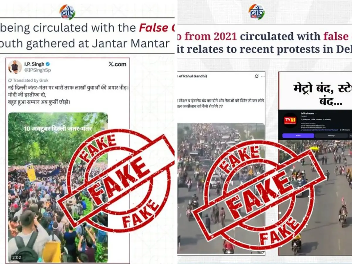 Real or fake? PIB fact-checks protest videos; Delhi Police clarifies on Gurdwara Bangla Sahib clip