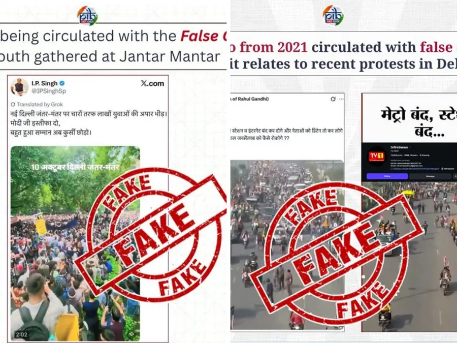 Real or fake? PIB fact-checks protest videos; Delhi Police clarifies on Gurdwara Bangla Sahib clip
