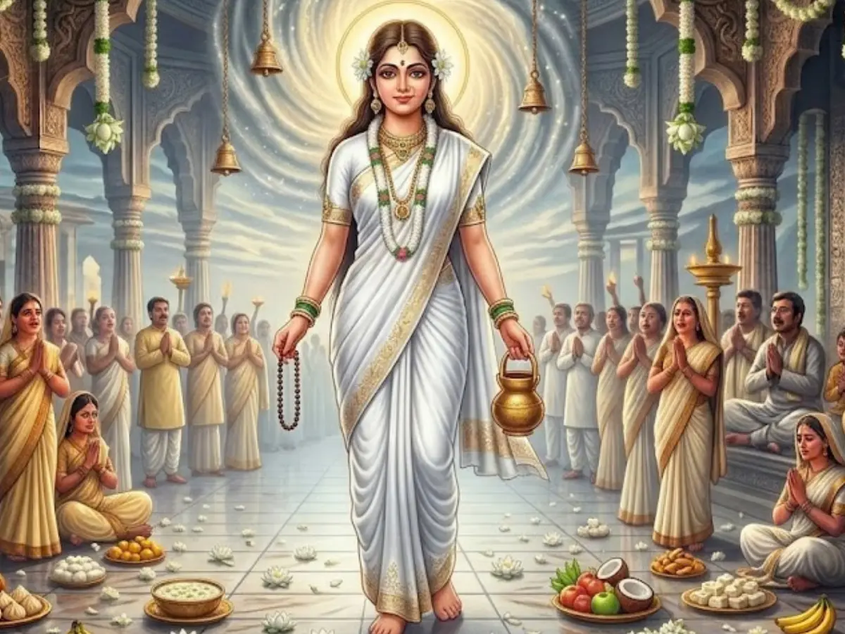 Day 2: October 12, Maa Brahmacharini