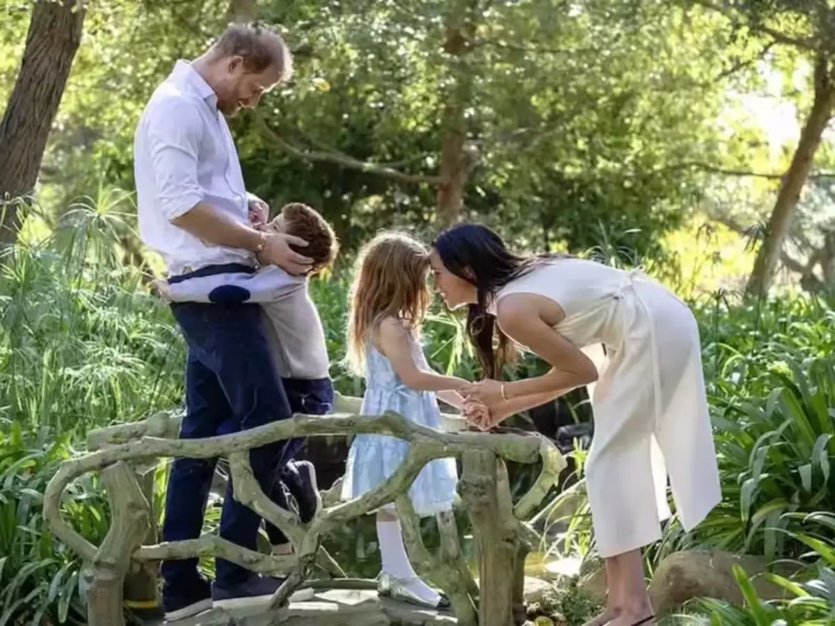 Meghan Markle shares heartwarming moment with Archie and Lilibet during countryside stroll