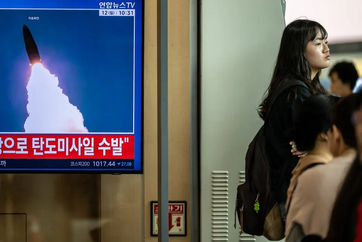 North Korea launches series of ballistic missiles toward Sea of Japan