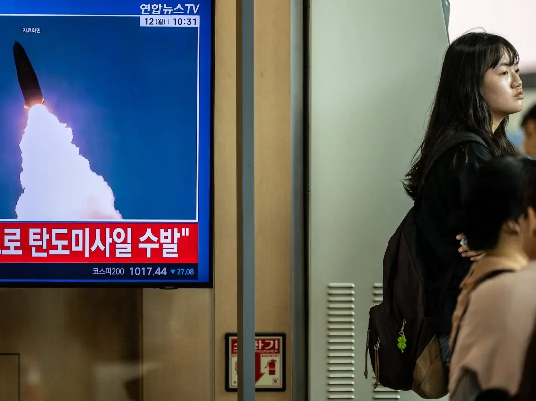 North Korea launches series of ballistic missiles toward Sea of Japan North Korea launches series of ballistic missiles toward Sea of Japan