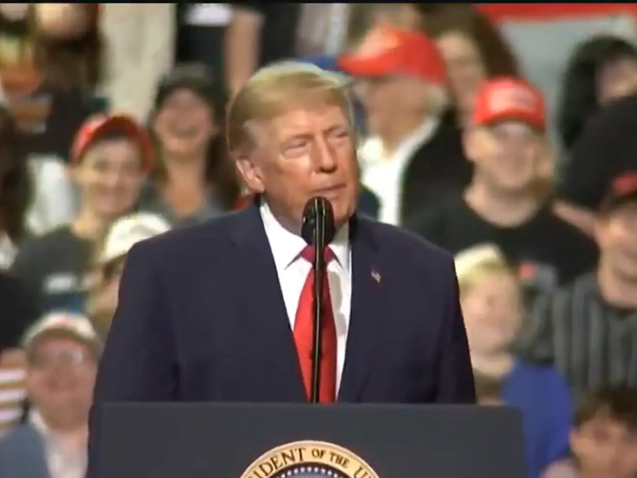 'I looked at his a**’: Trump’s bizarre physical critique of Ohio Senator Jon Husted at rally 'I looked at his a**’: Trump’s bizarre physical critique of Ohio Senator Jon Husted at rally