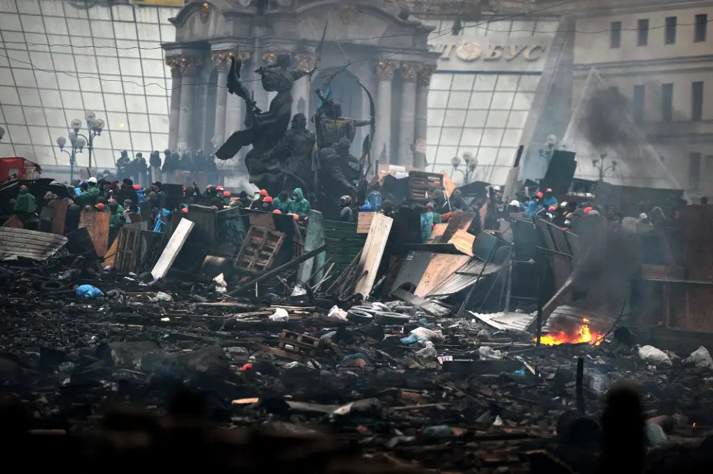 Ukraine: Maidan Nezalezhnosti, Kyiv