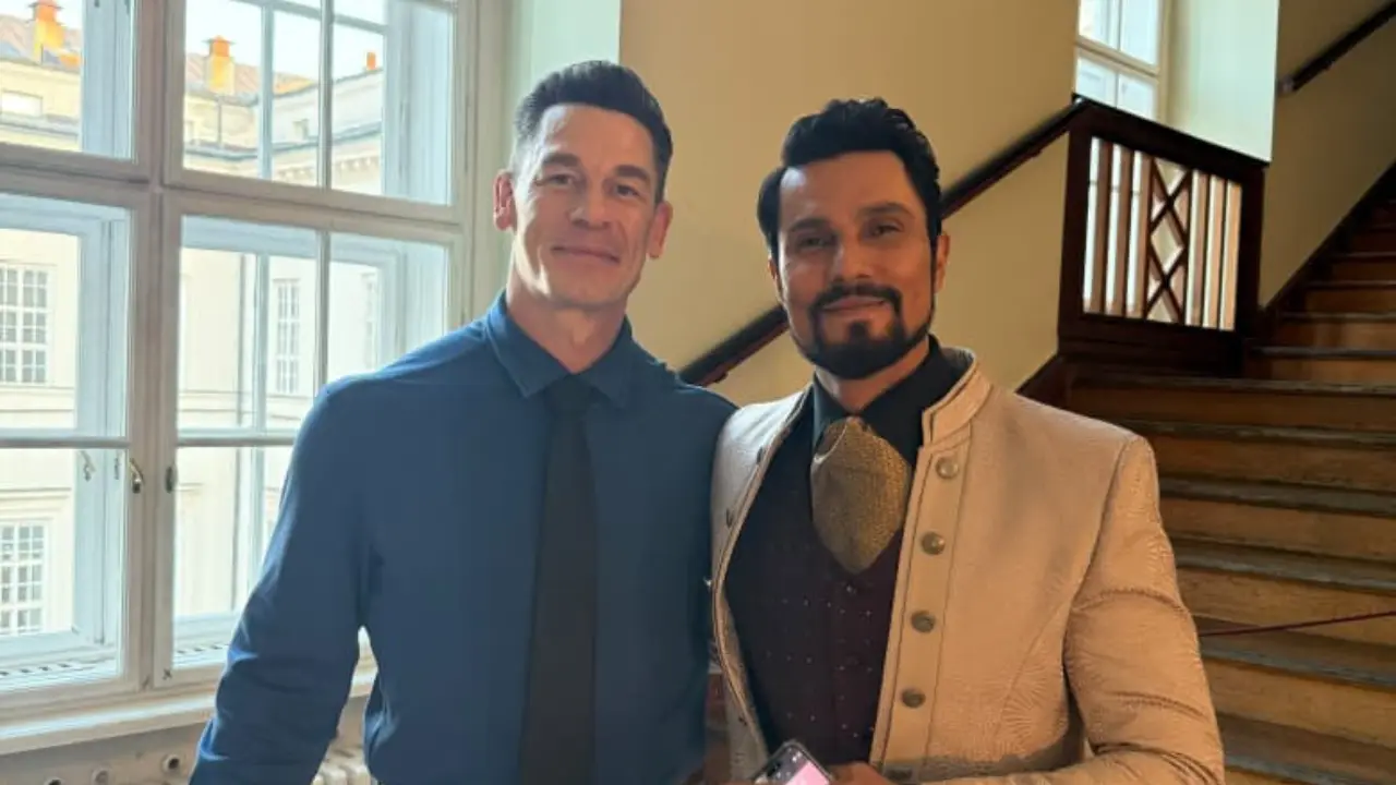 Randeep Hooda shares BTS moments from John Cena’s Matchbox The Movie | See pics