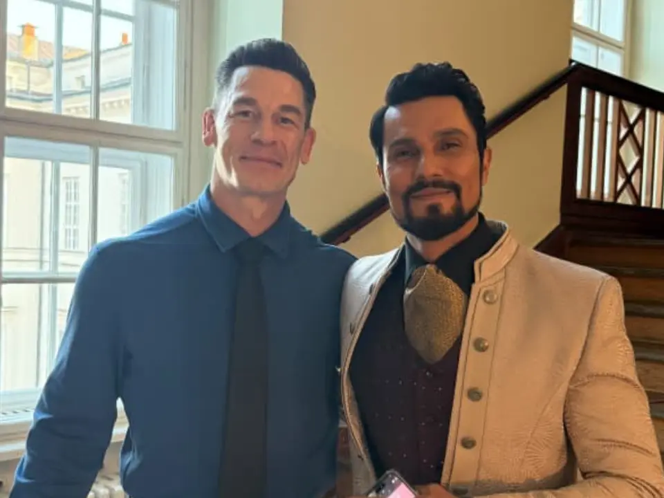 Randeep Hooda shares BTS moments from John Cena’s Matchbox The Movie | See pics Randeep Hooda shares BTS moments from John Cena’s Matchbox The Movie | See pics