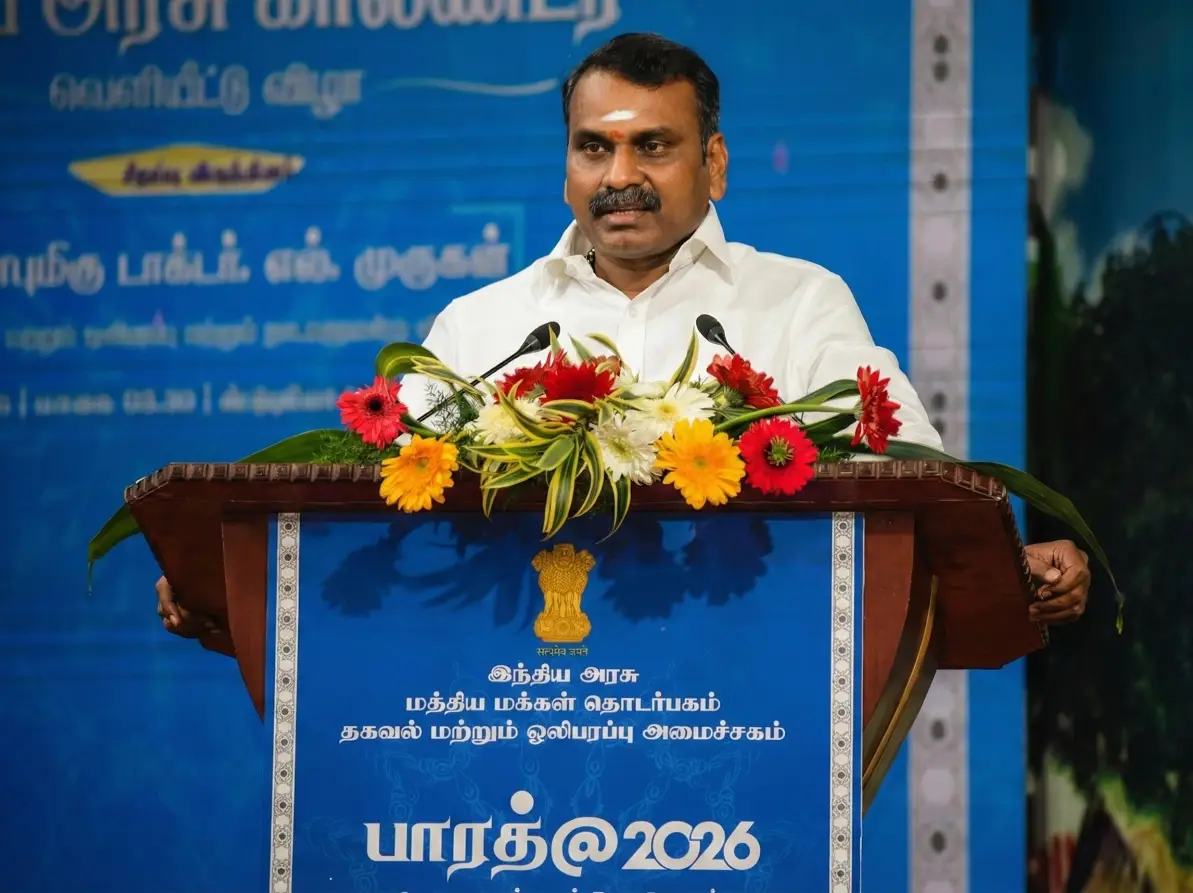 L Murugan resigns as Union Minister, expresses wish to return to grassroots L Murugan resigns as Union Minister, expresses wish to return to grassroots