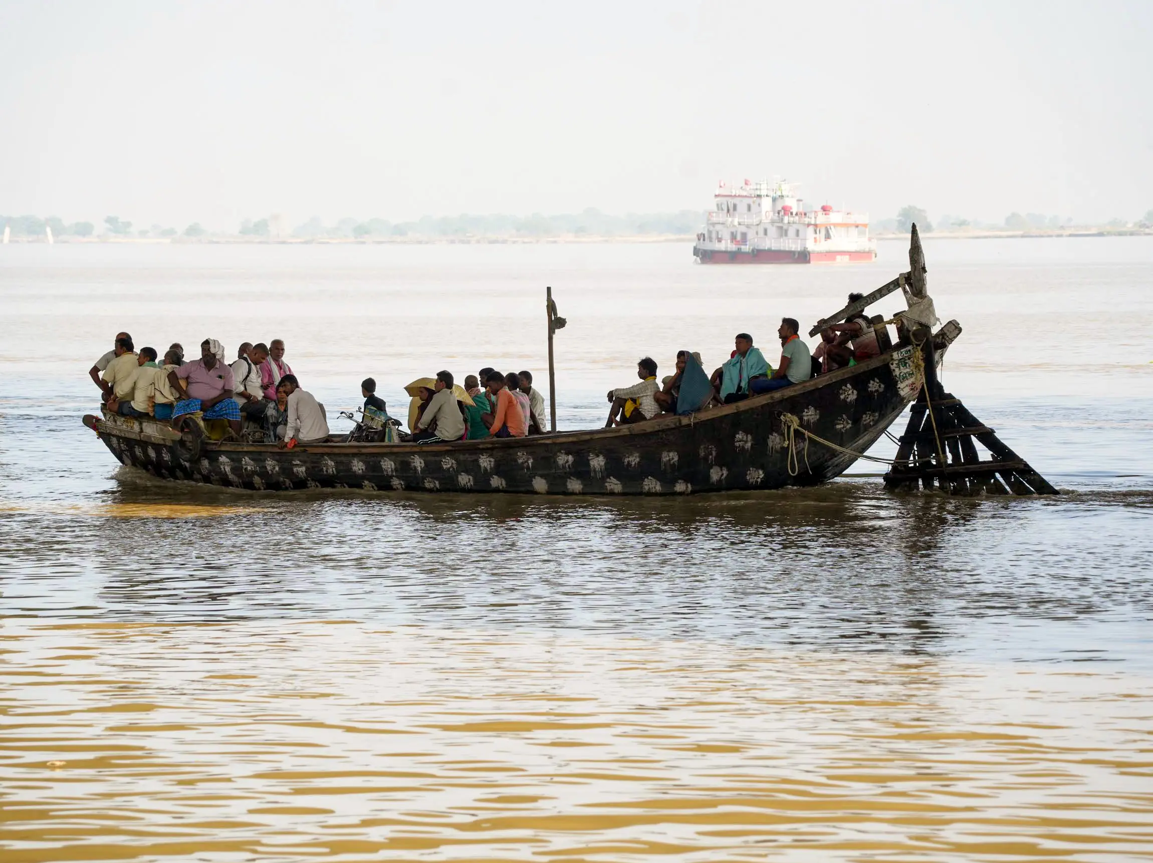 At least eight feared dead as boat carrying 20 capsizes in Ganga in Bihar At least eight feared dead as boat carrying 20 capsizes in Ganga in Bihar