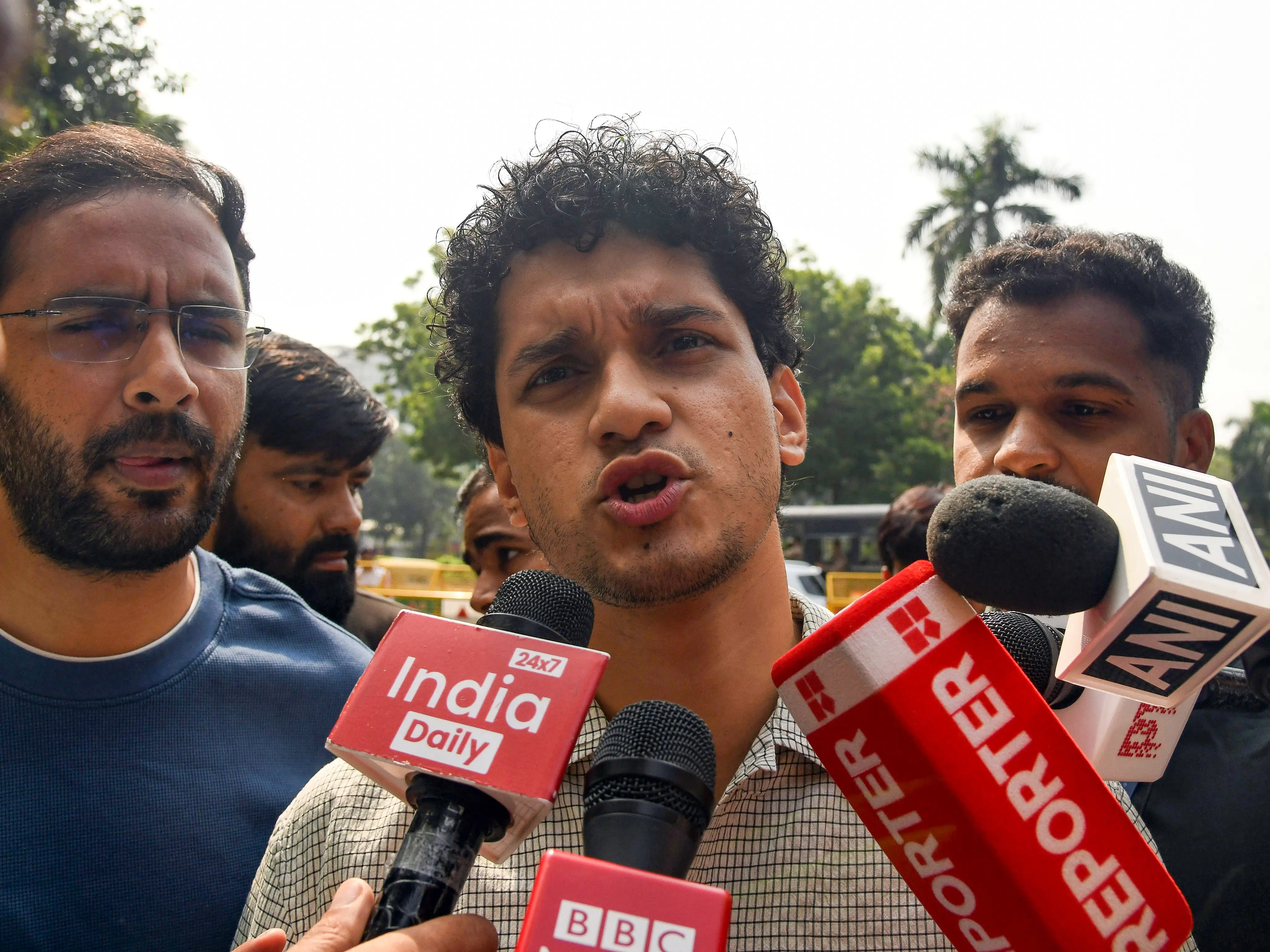 CJP slams 'Coward Sarkar' as Saurav Das, Ashutosh Ranka sent to 5 days' judicial custody over Jantar Mantar protest CJP slams 'Coward Sarkar' as Saurav Das, Ashutosh Ranka sent to 5 days' judicial custody over Jantar Mantar protest