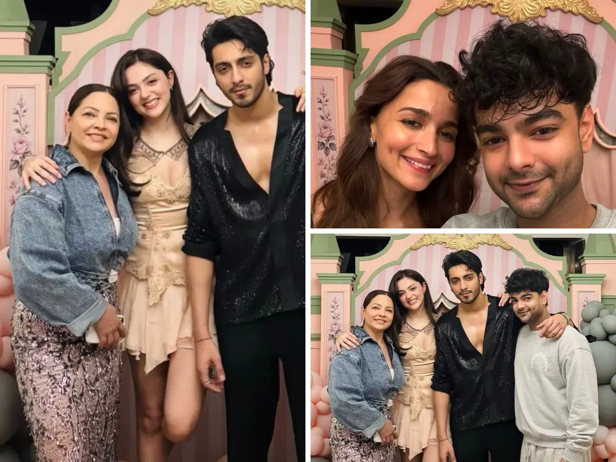 Inside Aneet Padda's 24th birthday bash with rumoured boyfriend Ahaan Panday and Alia Bhatt Inside Aneet Padda's 24th birthday bash with rumoured boyfriend Ahaan Panday and Alia Bhatt