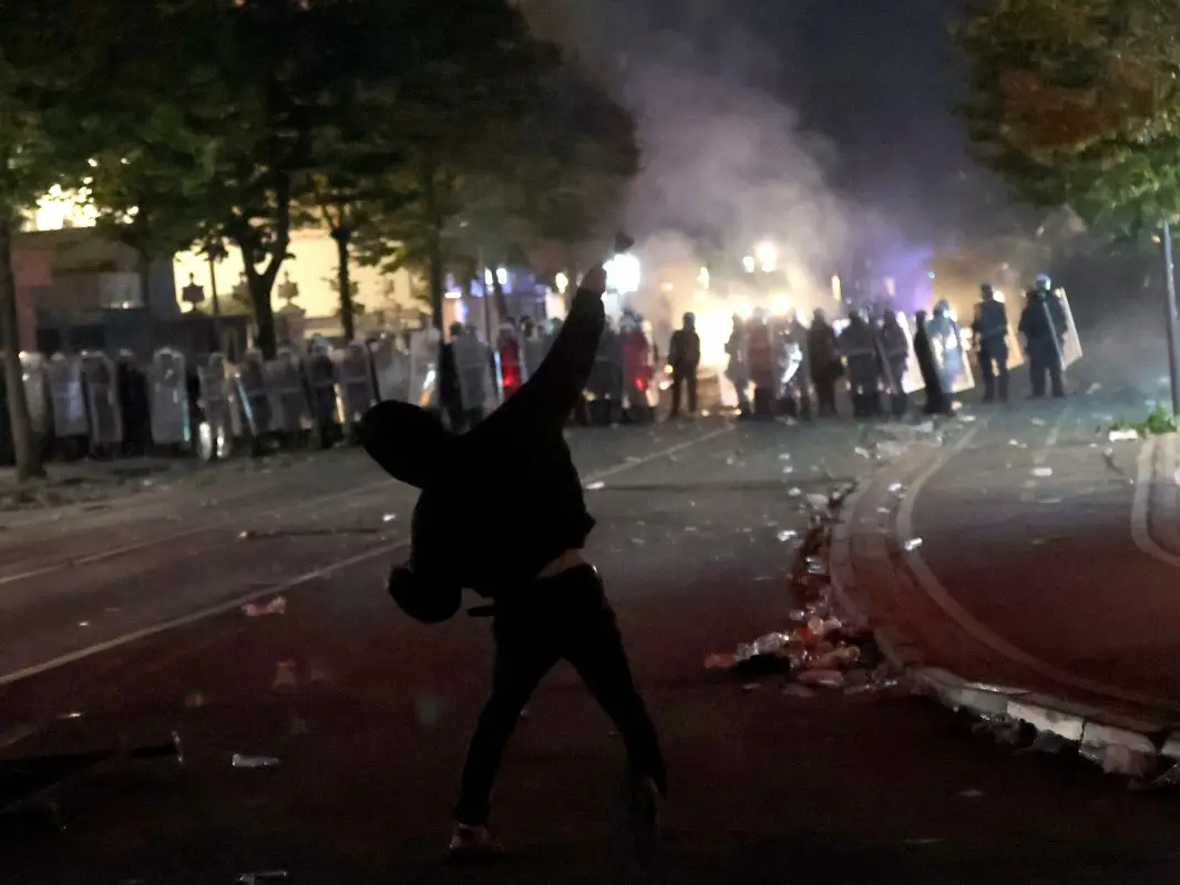 Tear gas, Molotov cocktails, smashed windows: Violence erupts in Albania as students protest for better education, seeks PM's resignation Tear gas, Molotov cocktails, smashed windows: Violence erupts in Albania as students protest for better education, seeks PM's resignation