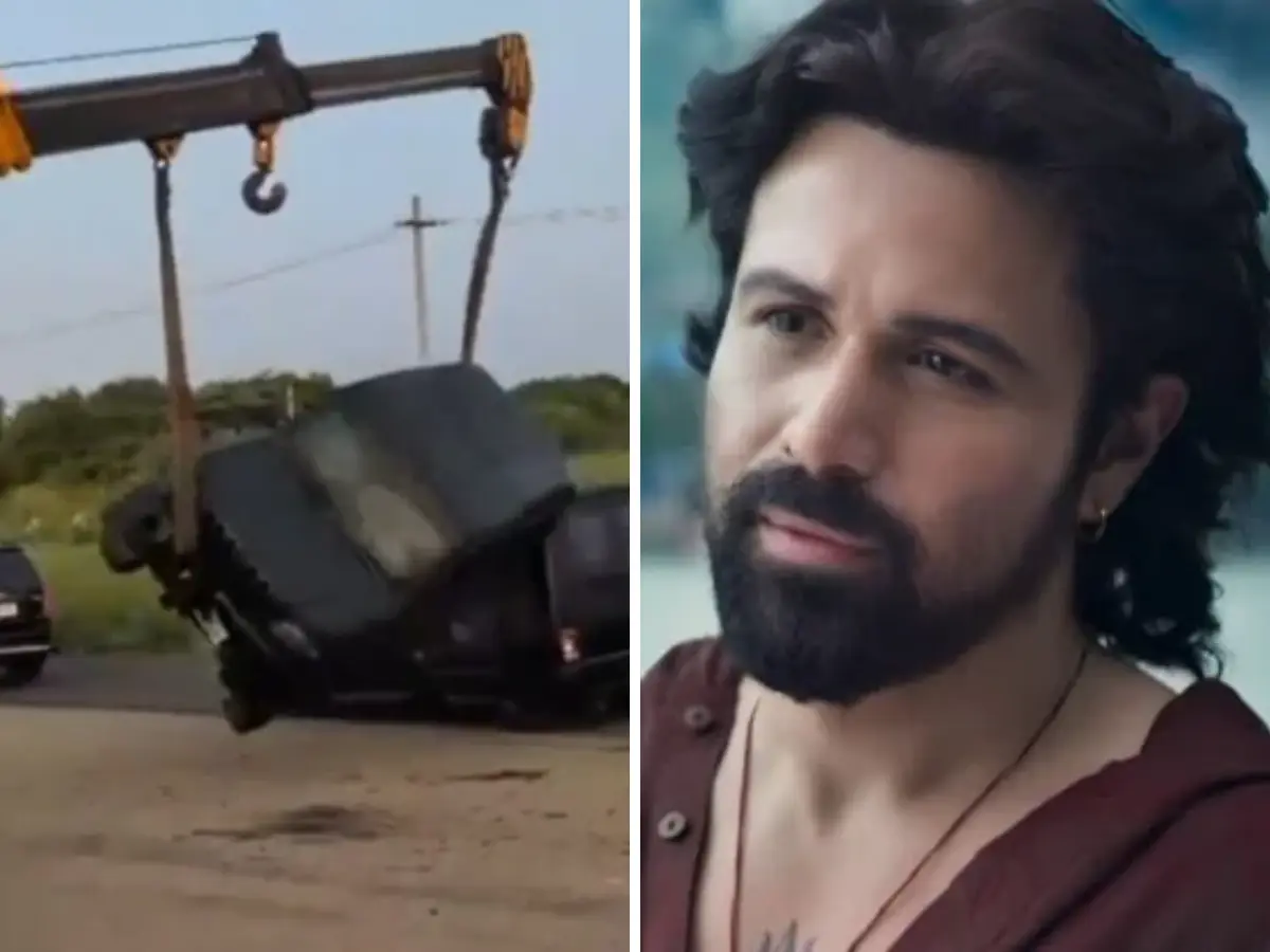 Near-miss for Emraan Hashmi: SUV flips mid-air on Gunmaaster G9 climax sets