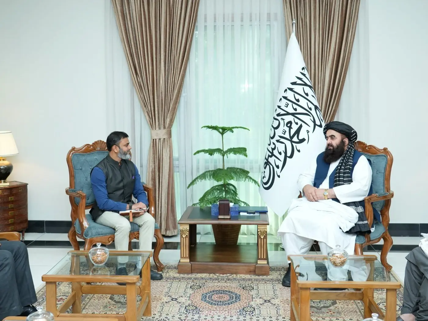 Afghan FM Muttaqi to CdA Yatin Patel: We attach importance to relations with India Afghan FM Muttaqi to CdA Yatin Patel: We attach importance to relations with India