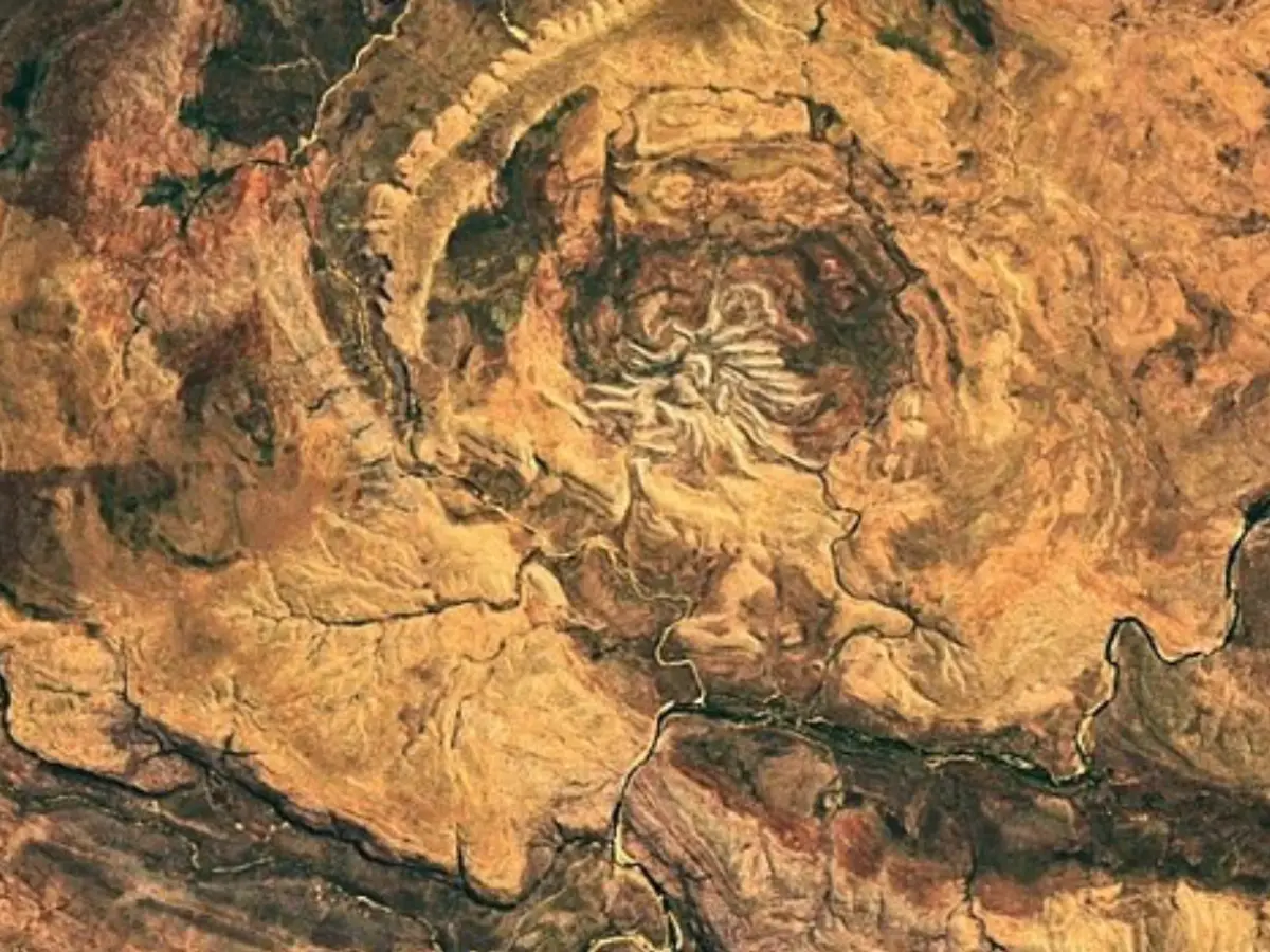 NASA captures strange structure with tentacle-like formation from space