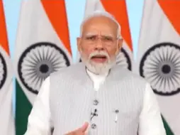PM Modi inaugurates five development projects worth ₹3,350 crore in Ladakh PM Modi inaugurates five development projects worth ₹3,350 crore in Ladakh