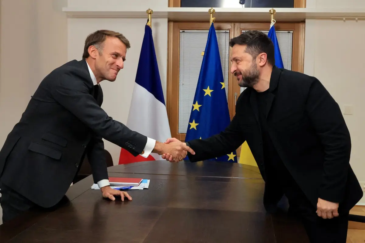 'Ukraine must get all it needs to protect civilians and infrastructure': Macron