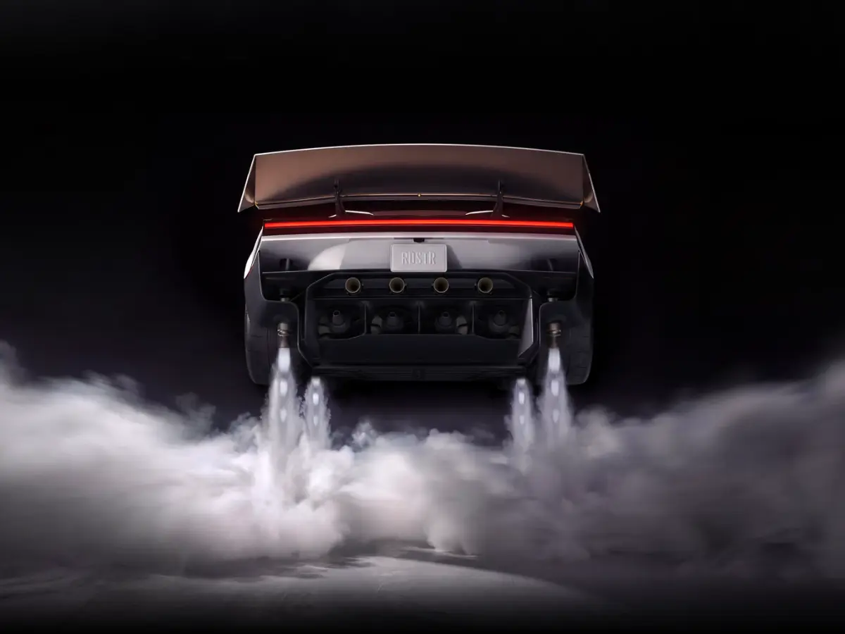 How can cold-gas thrusters push a Tesla Roadster through the air?