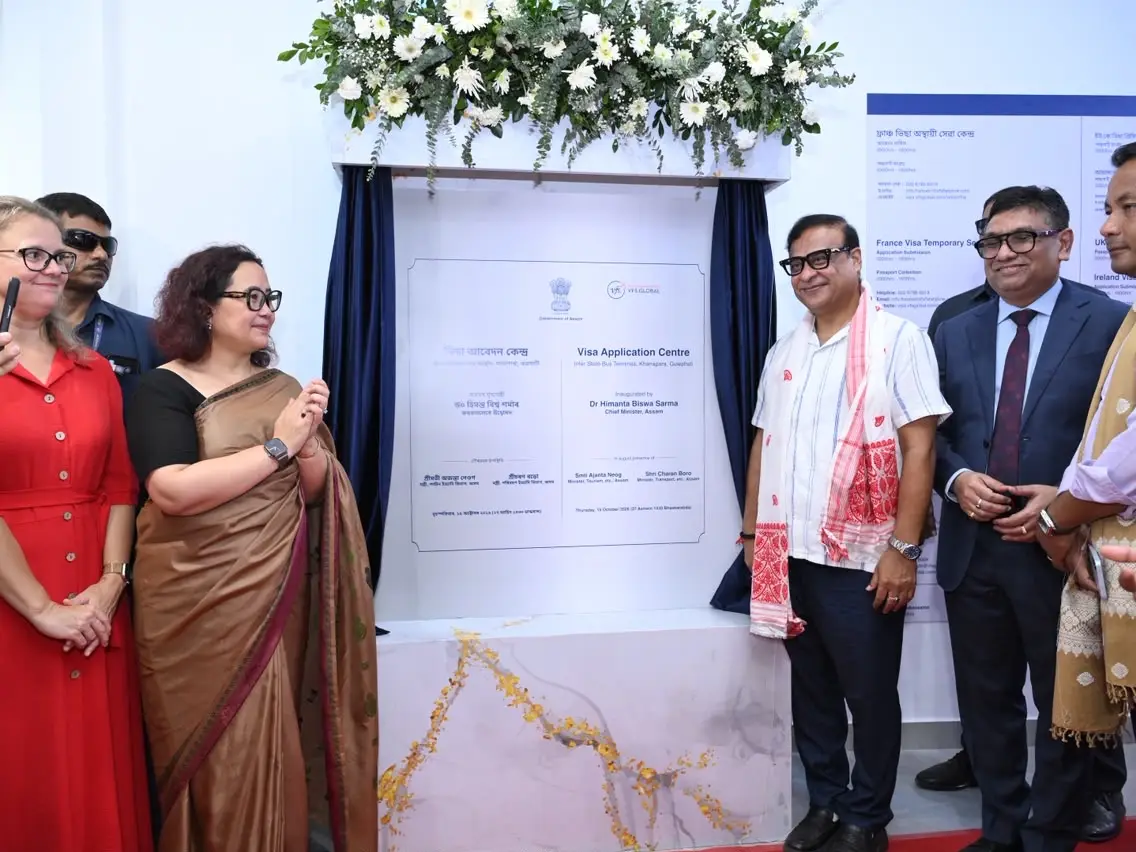 Visa applications made easier for Northeast India as Guwahati opens new centre Visa applications made easier for Northeast India as Guwahati opens new centre