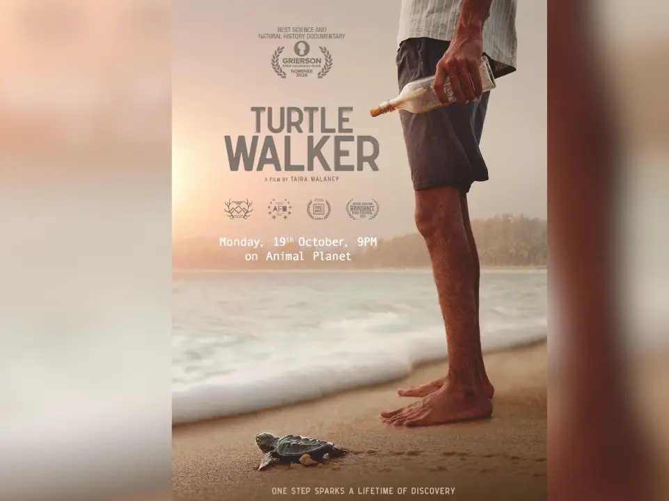 Award-winning documentary, Turtle Walker, backed by Zoya Akhtar, to premiere on this date Award-winning documentary, Turtle Walker, backed by Zoya Akhtar, to premiere on this date
