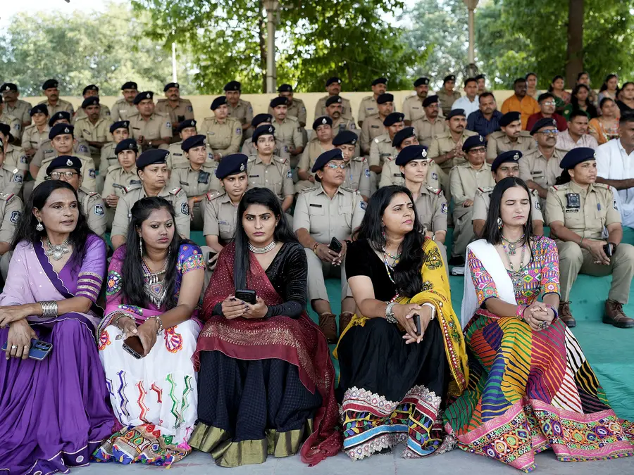 'We feel like Mr India': Gujarat’s undercover SHE team guard garba nights at Navratri