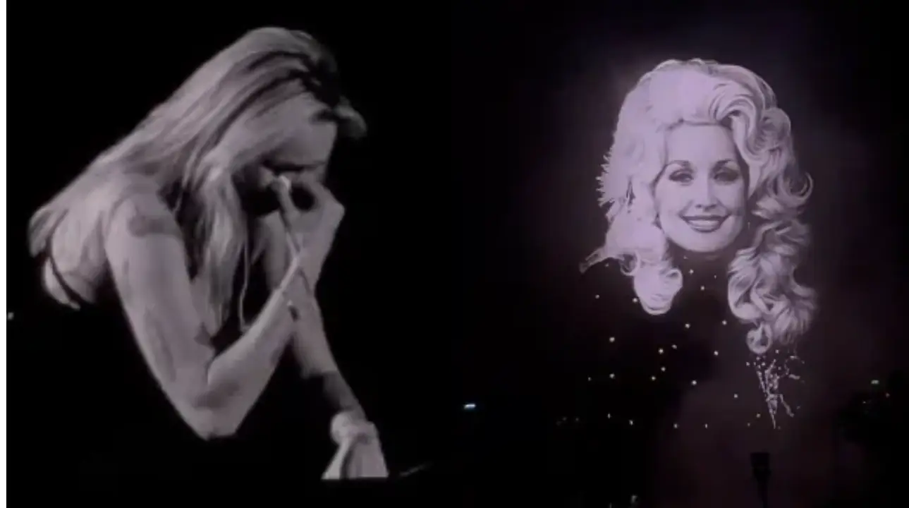 'Me and Dolly are eternal': Miley Cyrus in tears as she pays tribute to Godmother Dolly Parton