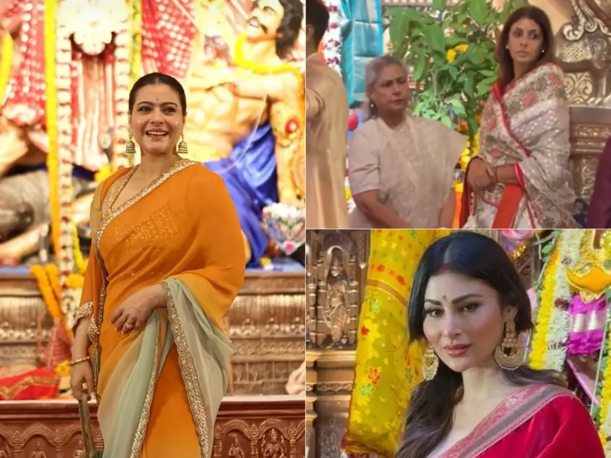 Celebrities spotted at Durga Puja 2026