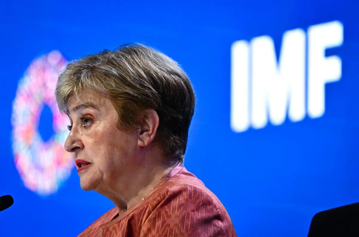 IMF chief warns inflation hurts poor countries, AI optimism risks market correction