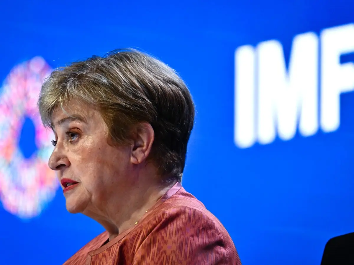 IMF chief warns inflation hurts poor, AI optimism risks market correction