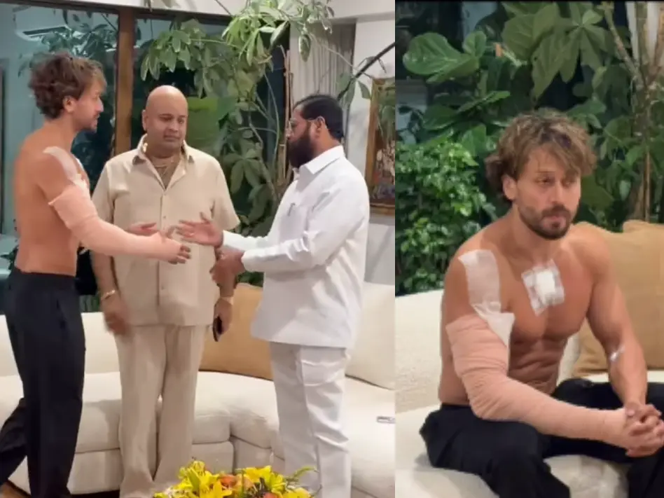 Tiger Shroff shows injuries after Juhu firing incident; Eknath Shinde says Mumbai won’t tolerate gang wars Tiger Shroff shows injuries after Juhu firing incident; Eknath Shinde says Mumbai won’t tolerate gang wars