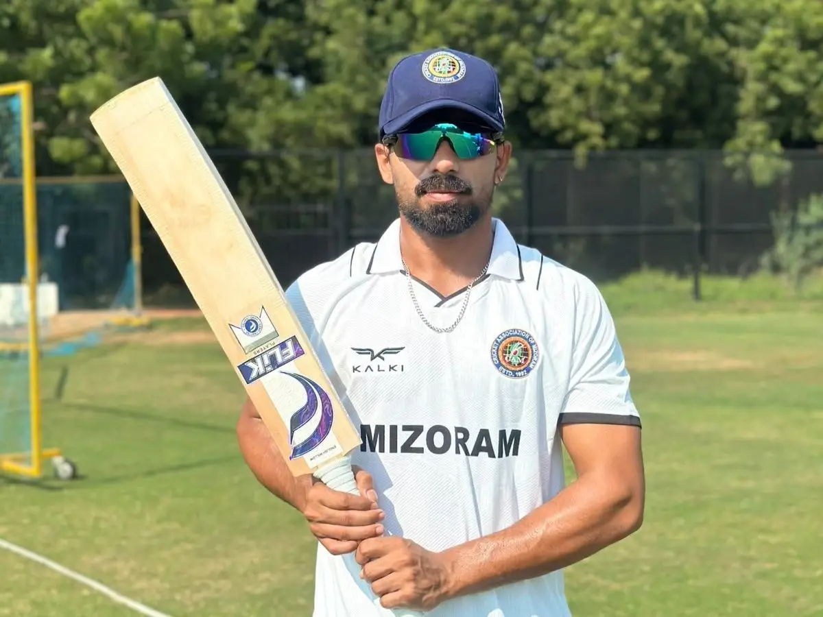 Who is Chinmay Sutar? Mizoram batter becomes only 2nd player to score 400 in Ranji Trophy