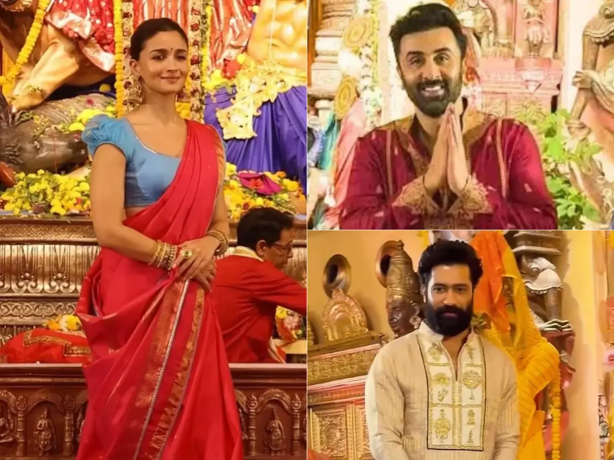 Celebrities spotted at Durga Puja 2026
