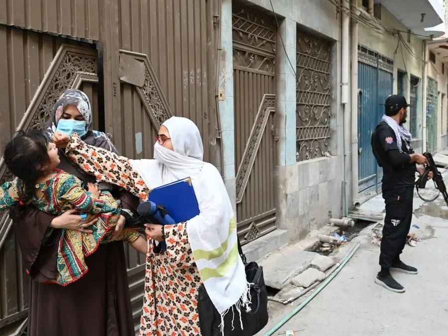 Pakistan reports 7th polio case of the year as Karachi records first infection since 2024
