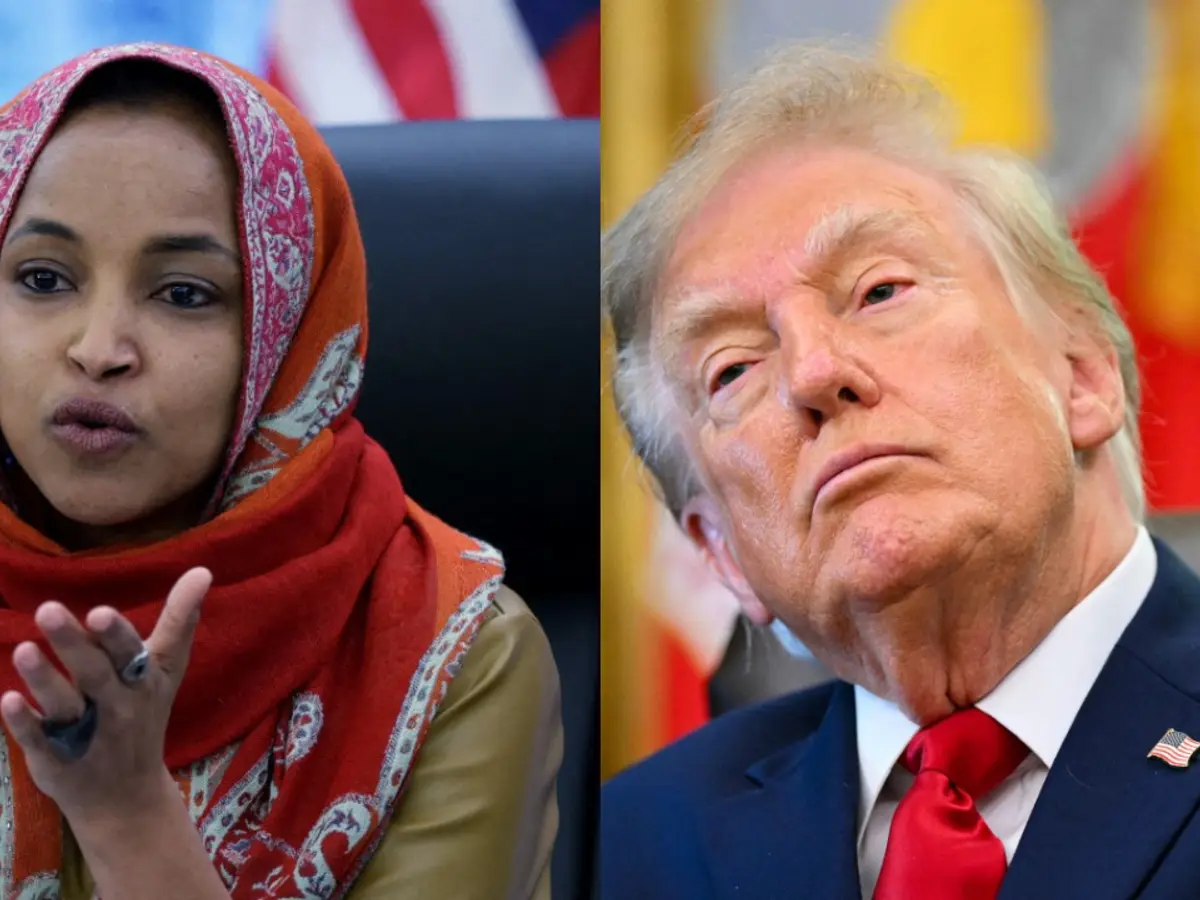 Trump says Ilhan Omar 'could go to jail' amid federal probe, calls Somalia a 's***house'
