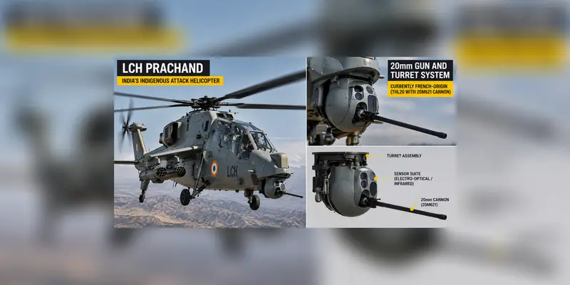 India to develop first indigenous aviation gun for Prachand, Rudra attack helicopters, SSS Defence CEO confirms India to develop first indigenous aviation gun for Prachand, Rudra attack helicopters, SSS Defence CEO confirms