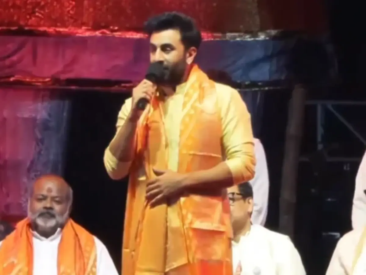 Ramayana promotion takes a funny turn after Ranbir Kapoor's verbal blunder, leaves fans in splits | Watch Ramayana promotion takes a funny turn after Ranbir Kapoor's verbal blunder, leaves fans in splits | Watch