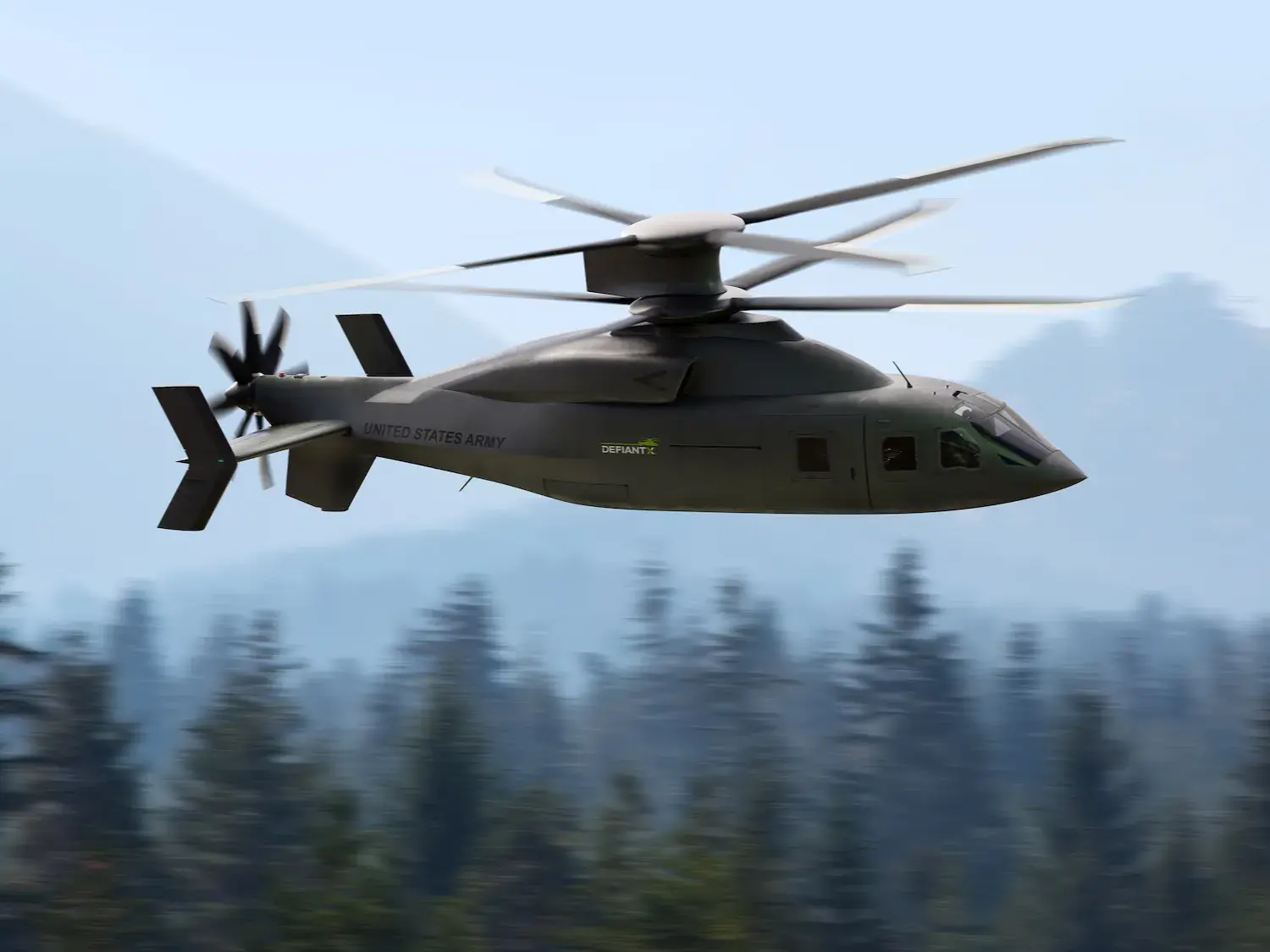 Why do some military helicopters have two rotors instead of one?