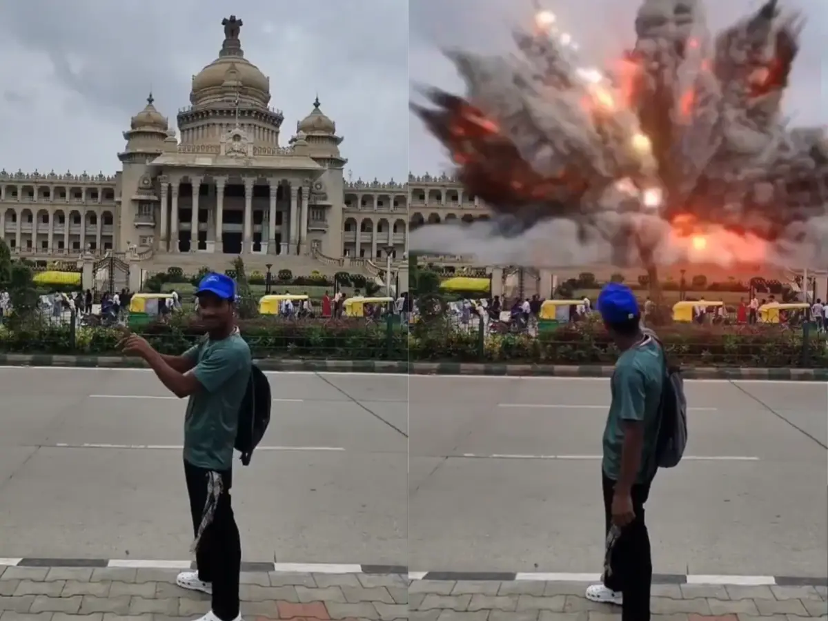 'Bombed the Vidhana Soudha': Bihar man arrested over AI-generated Bengaluru blast video; netizens slam 'zero freedom of speech' | Watch 'Bombed the Vidhana Soudha': Bihar man arrested over AI-generated Bengaluru blast video; netizens slam 'zero freedom of speech' | Watch