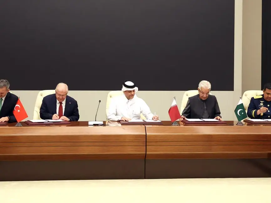 Pakistan signs another defence pact even as Makkah Alliance shows no teeth. This time, it's with Qatar, Indonesia, Turkey Pakistan signs another defence pact even as Makkah Alliance shows no teeth. This time, it's with Qatar, Indonesia, Turkey