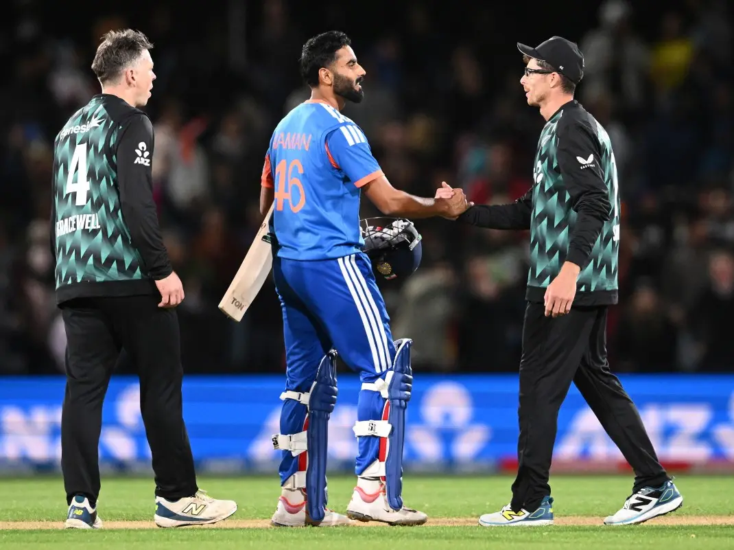 IND vs NZ, 1st T20I: Samson, Dhir shine as India beat New Zealand by four wickets IND vs NZ, 1st T20I: Samson, Dhir shine as India beat New Zealand by four wickets