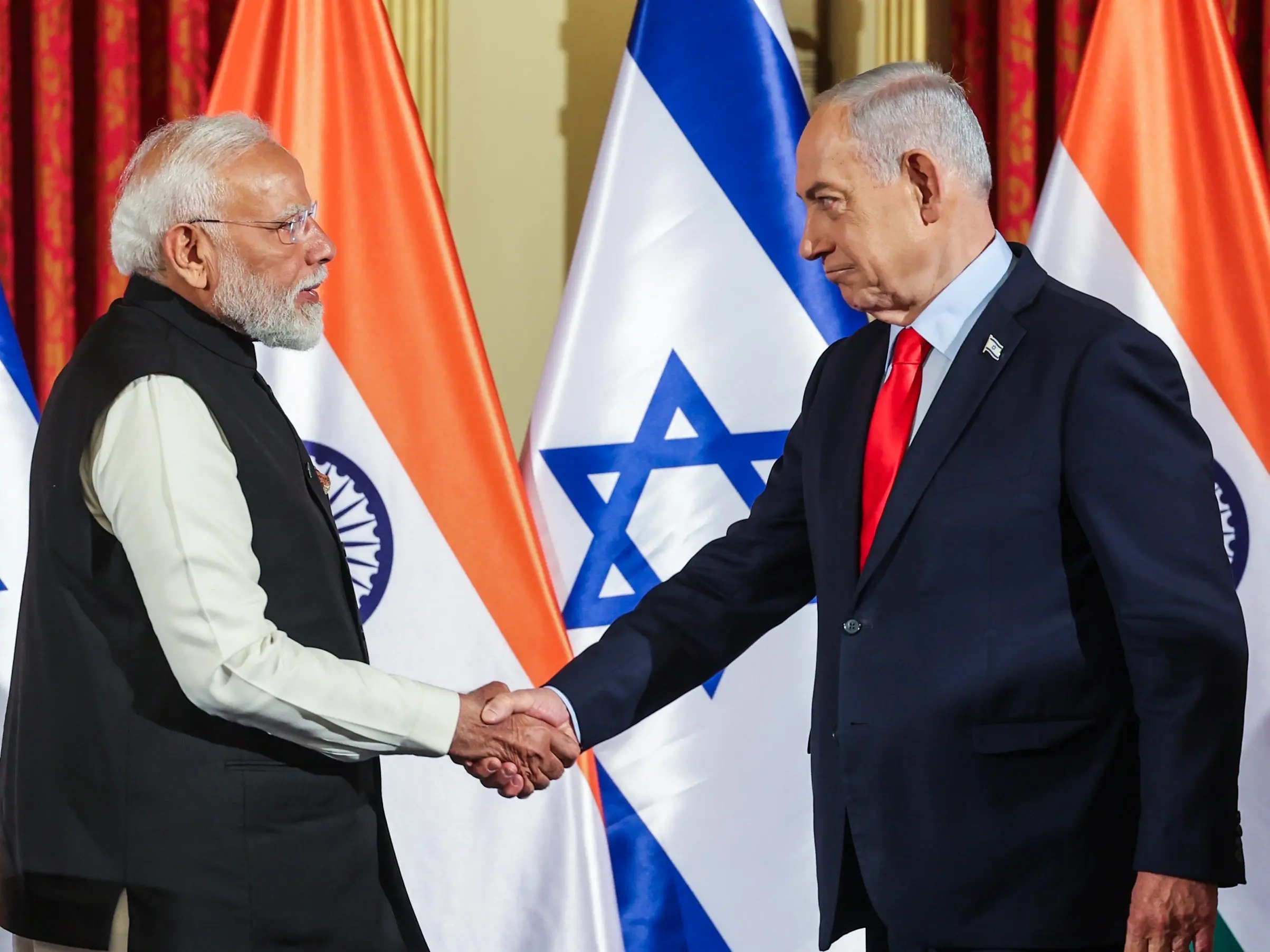 Netanyahu dials PM Modi, invites him and Capt Smit Machchhar to light torch on Israel’s Independence Day Netanyahu dials PM Modi, invites him and Capt Smit Machchhar to light torch on Israel’s Independence Day