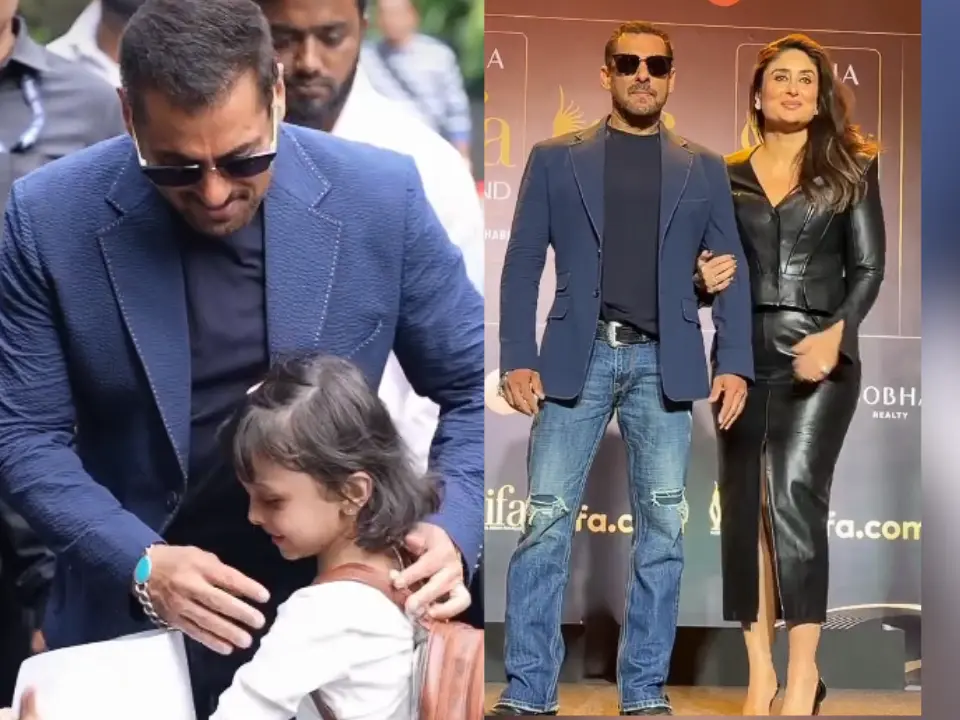 IIFA 2026: Salman Khan warns paps, kisses little fan and hugs Kareena Kapoor at press conference IIFA 2026: Salman Khan warns paps, kisses little fan and hugs Kareena Kapoor at press conference