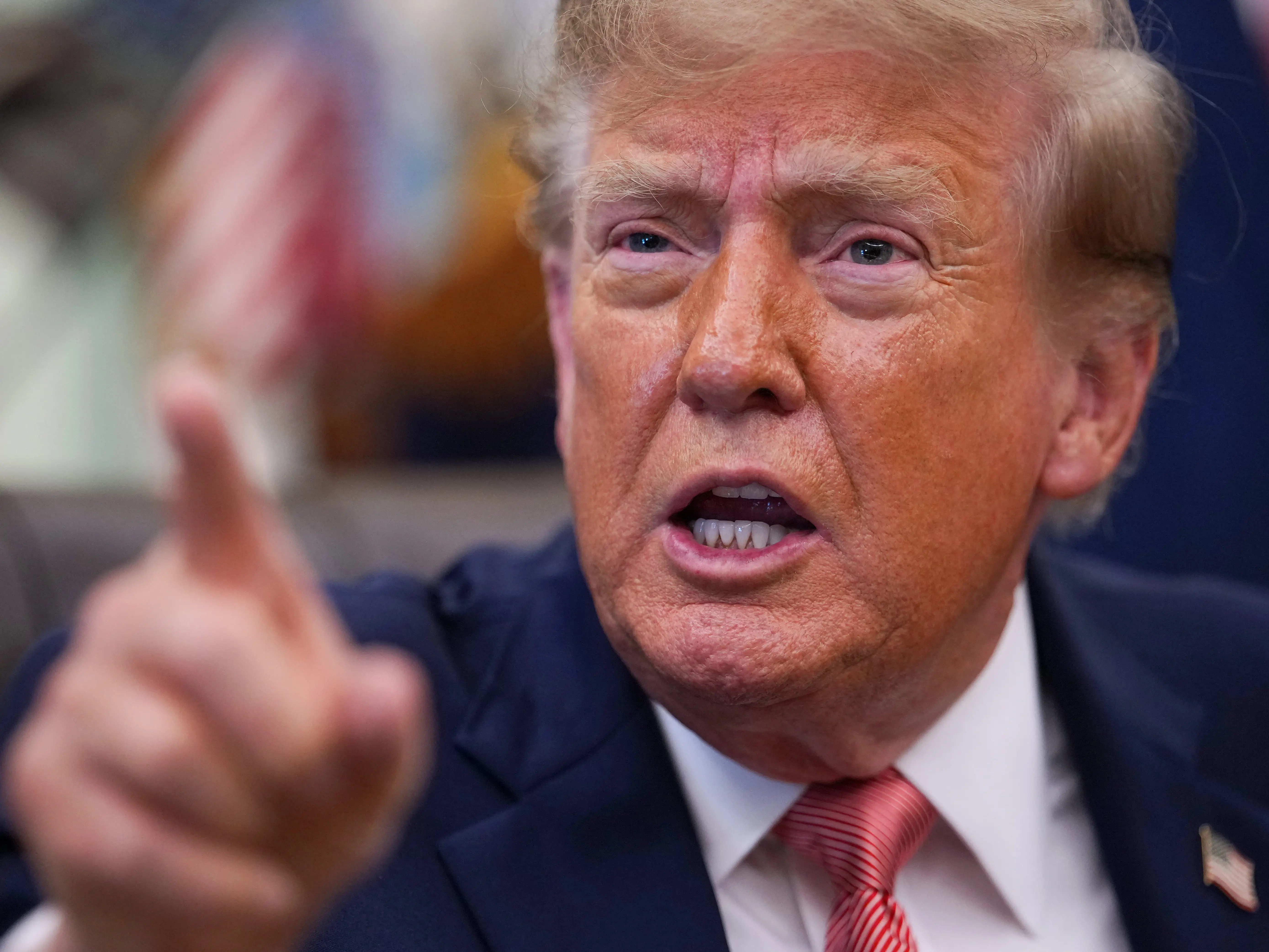 ‘Fake hits, mines’ in Hormuz? Trump accuses Iran of driving up oil prices ahead of US midterms ‘Fake hits, mines’ in Hormuz? Trump accuses Iran of driving up oil prices ahead of US midterms