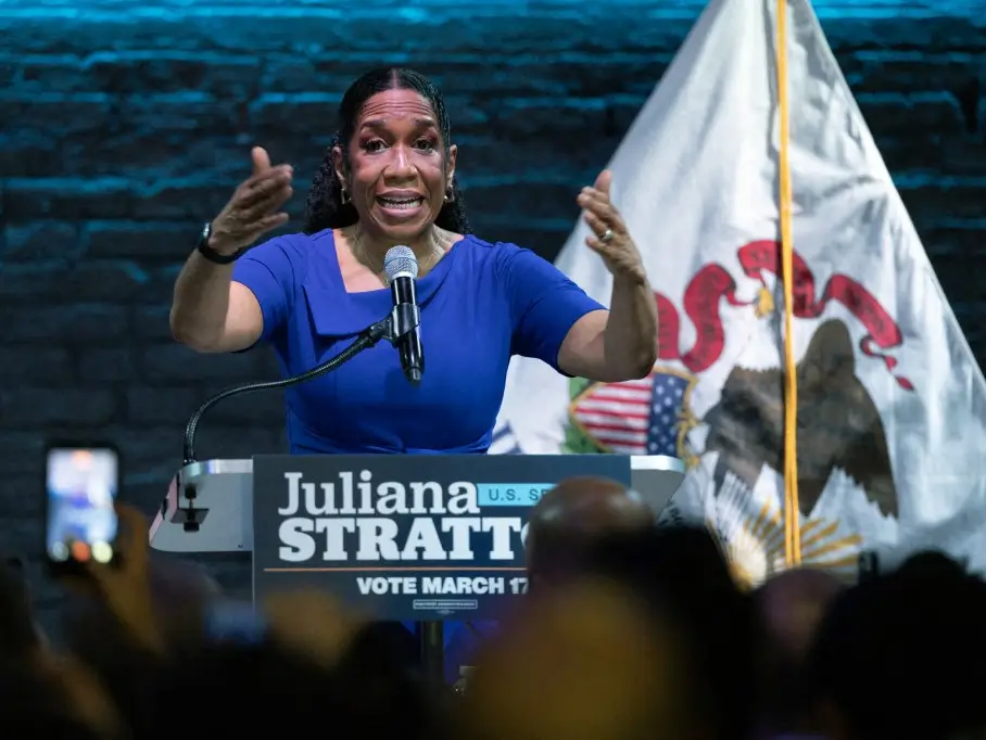 US midterms: JB Pritzker-backed Juliana Stratton leads Illinois Senate race US midterms: JB Pritzker-backed Juliana Stratton leads Illinois Senate race