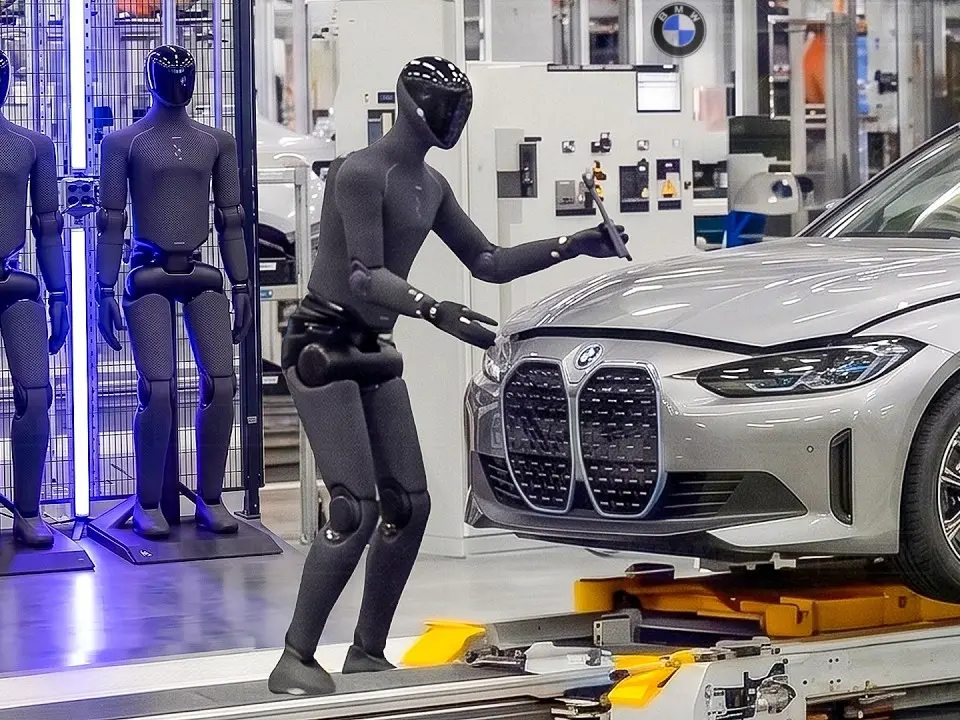 How smart robots and AI assemble vehicles in 20 hours