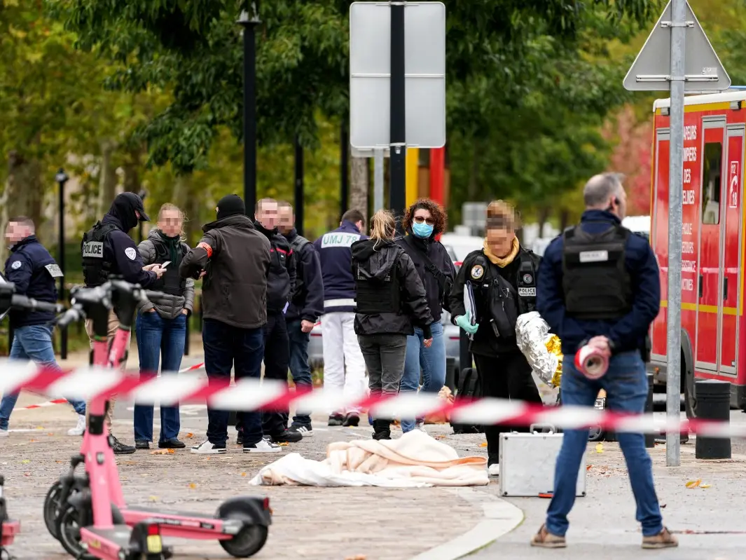 Emmanuel Macron calls Paris suburb shooting a 'racist terrorist attack' after one killed, several injured Emmanuel Macron calls Paris suburb shooting a 'racist terrorist attack' after one killed, several injured