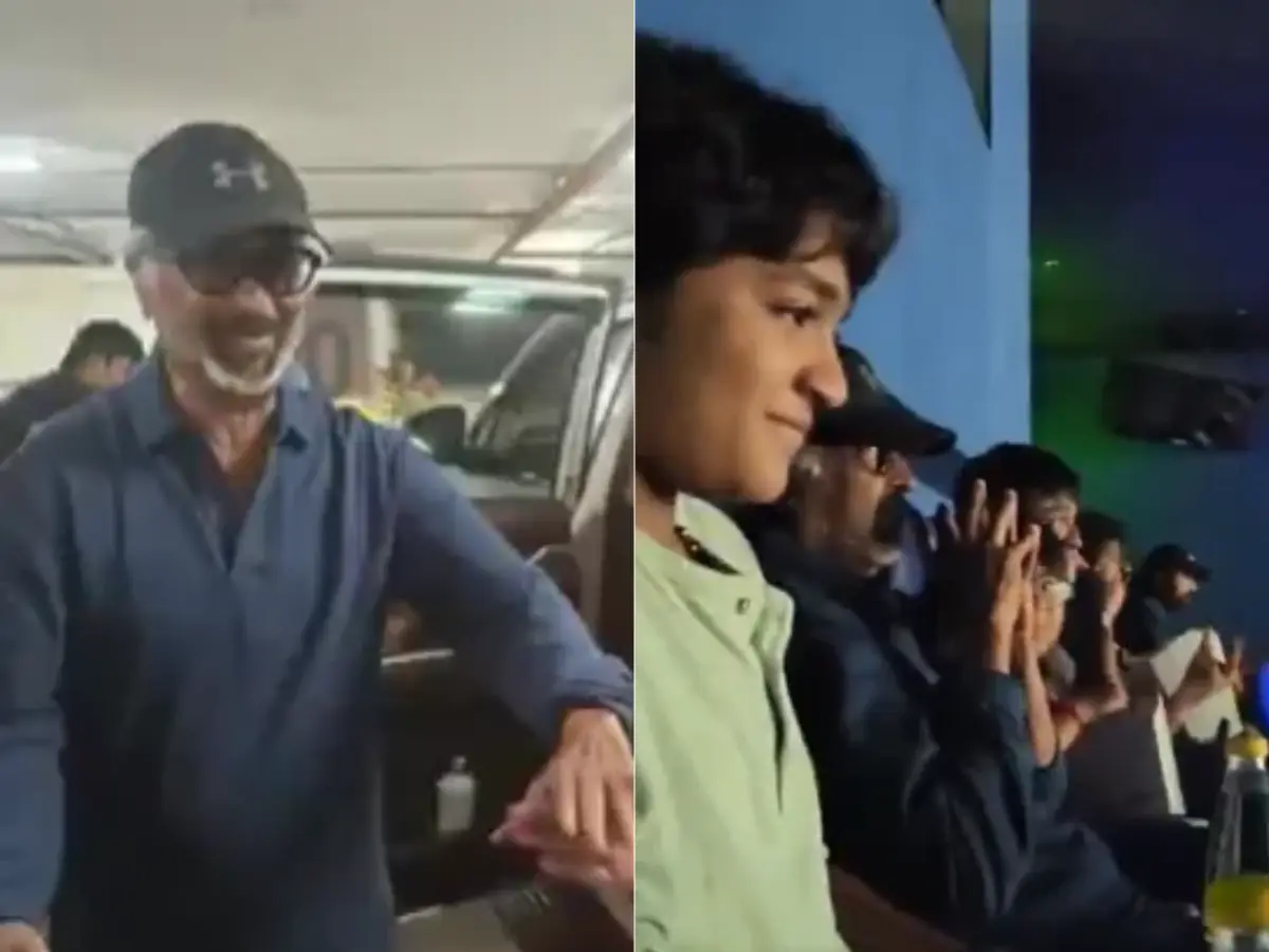 'First time in 40 years': Rajinikanth surprises fans, watches Jailer 2 in theatre | Watch video 'First time in 40 years': Rajinikanth surprises fans, watches Jailer 2 in theatre | Watch video